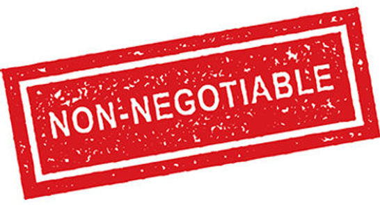 Non-Negotiable