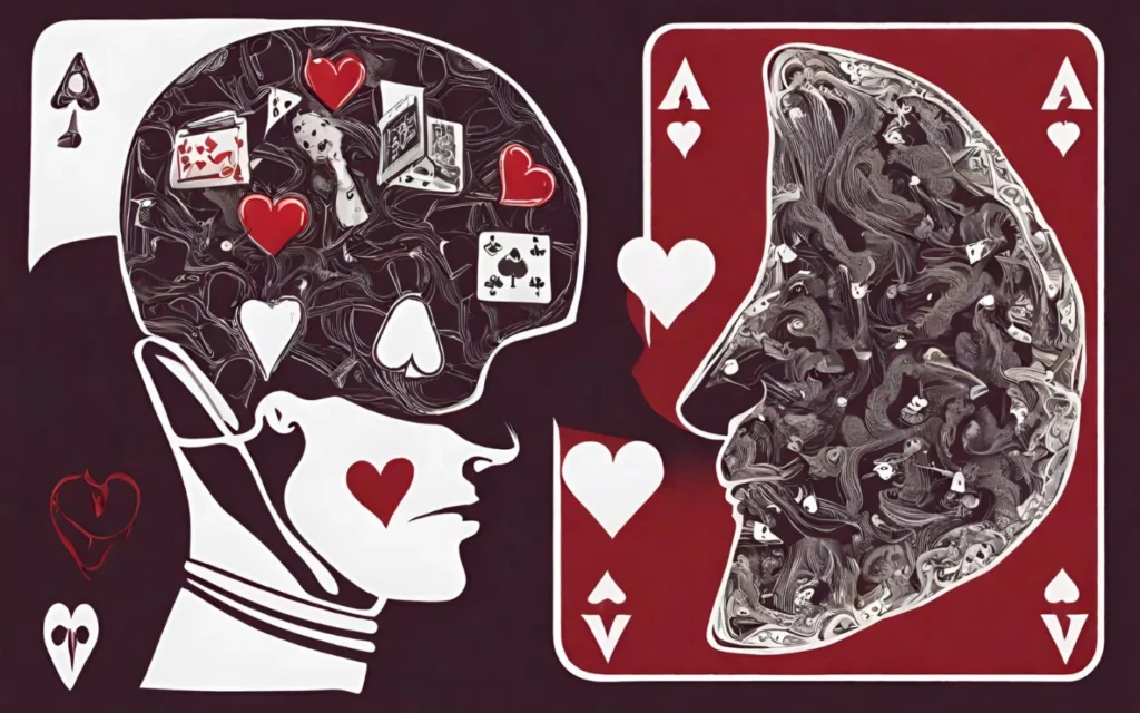 Poker is psychological game