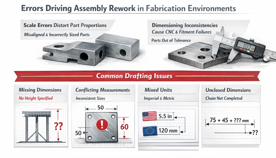 Inaccurate Dimensions and Scale